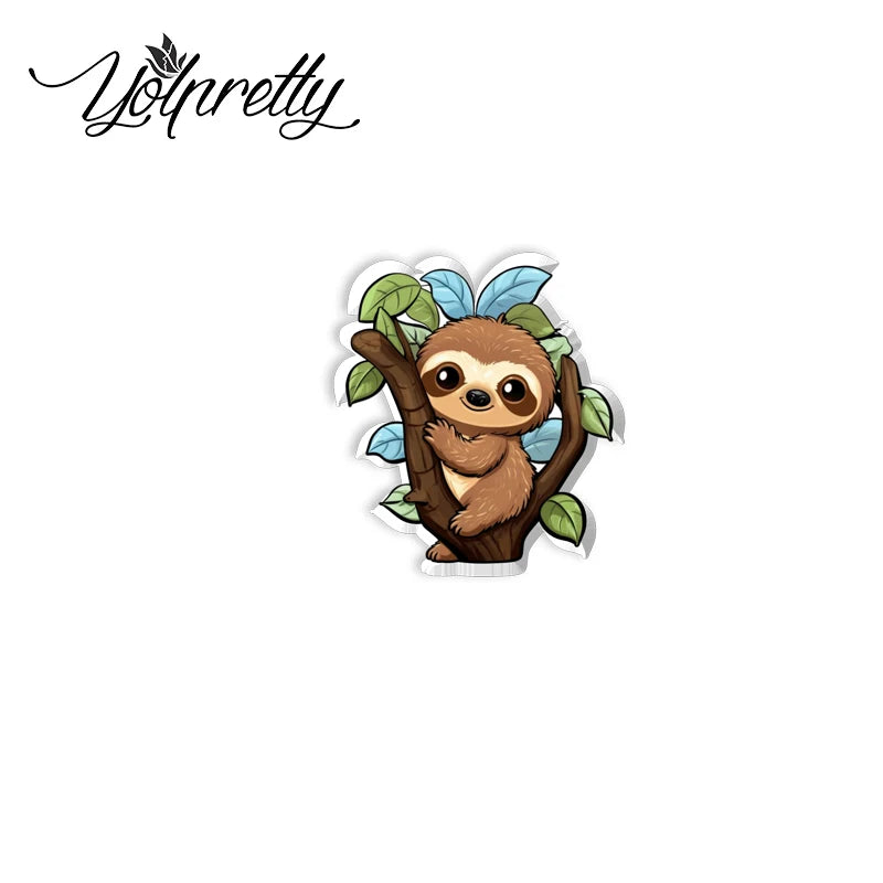 Sloth Pin Badge