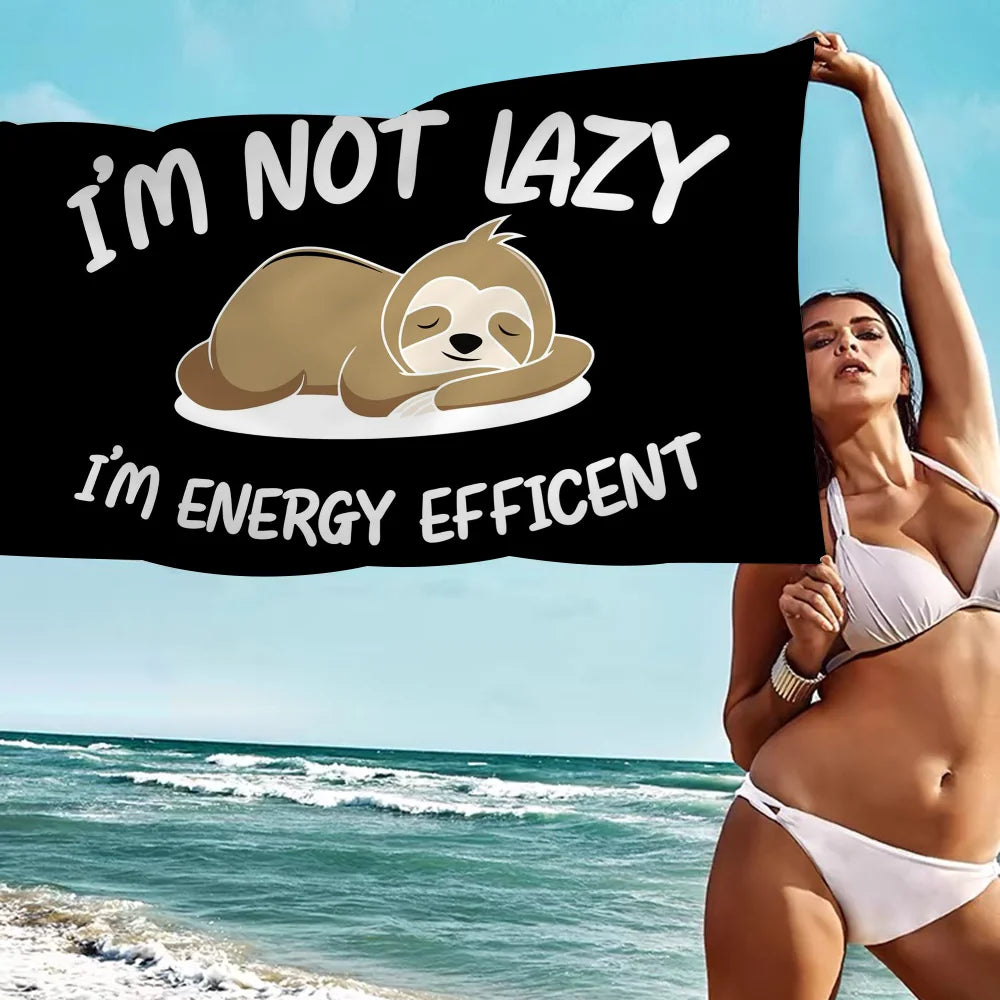 Sloth Microfiber Towel