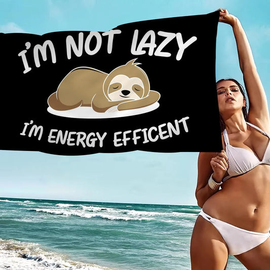 Sloth Microfiber Towel