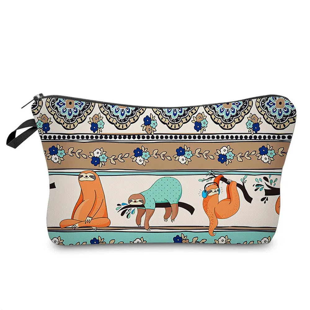 Sloth Cosmetic Bag