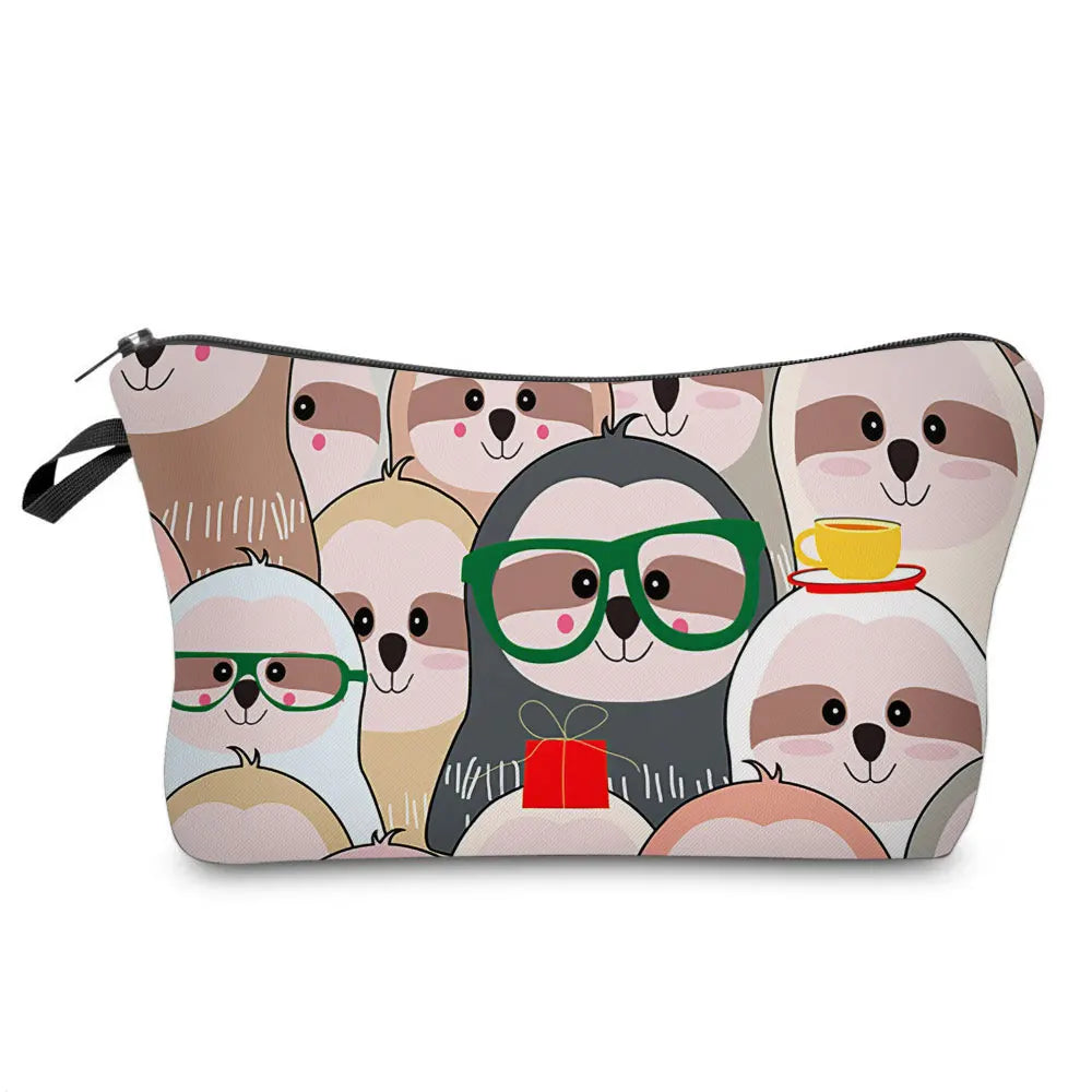 Sloths Cosmetic Bag