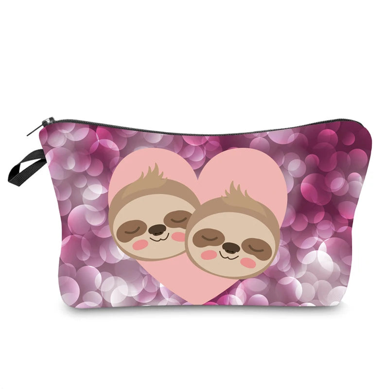 Love Sloths Cosmetic Bag
