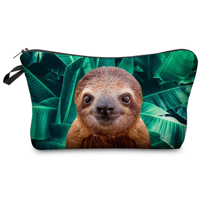 Sloth Cosmetic Bag