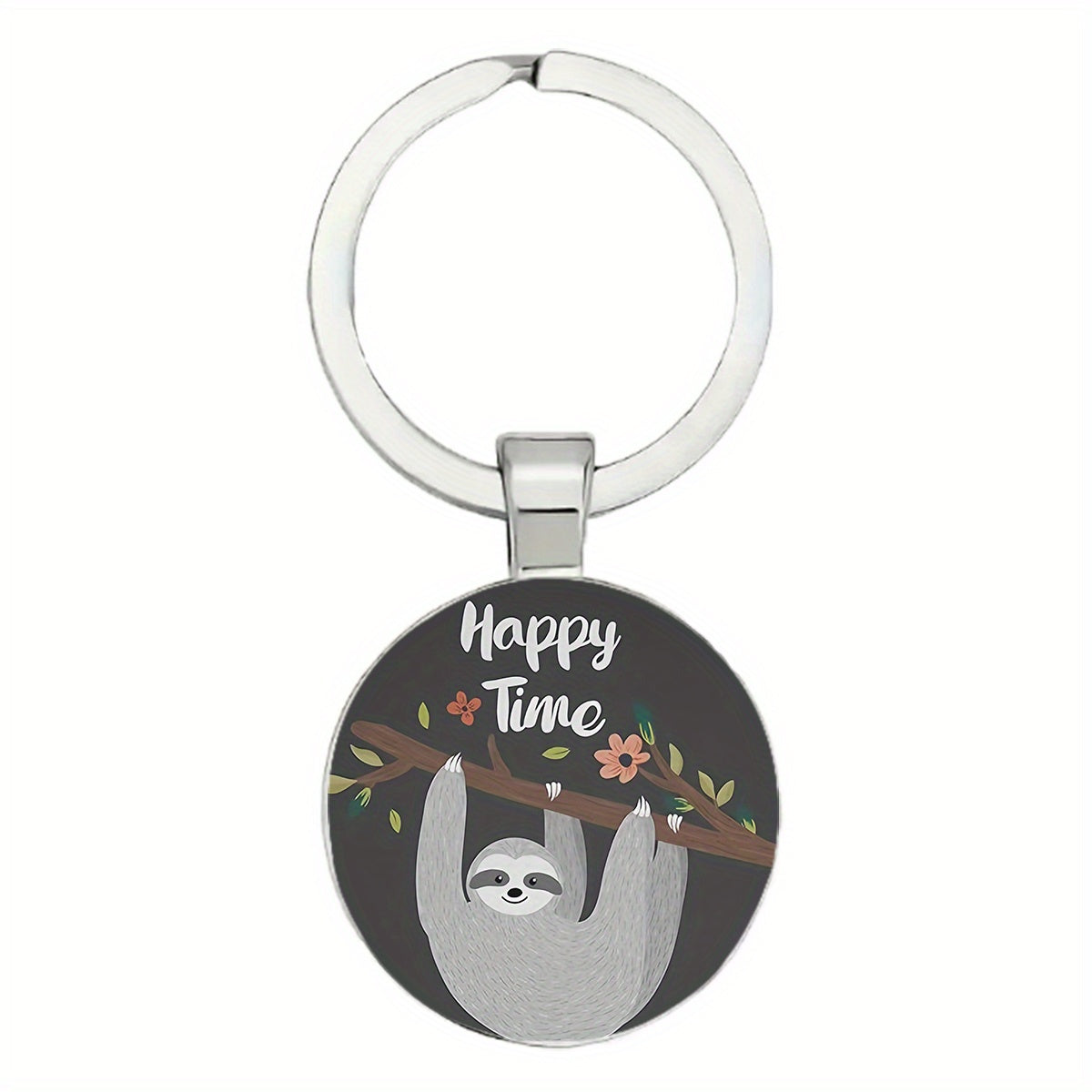 Happy Time Sloth Keychain
