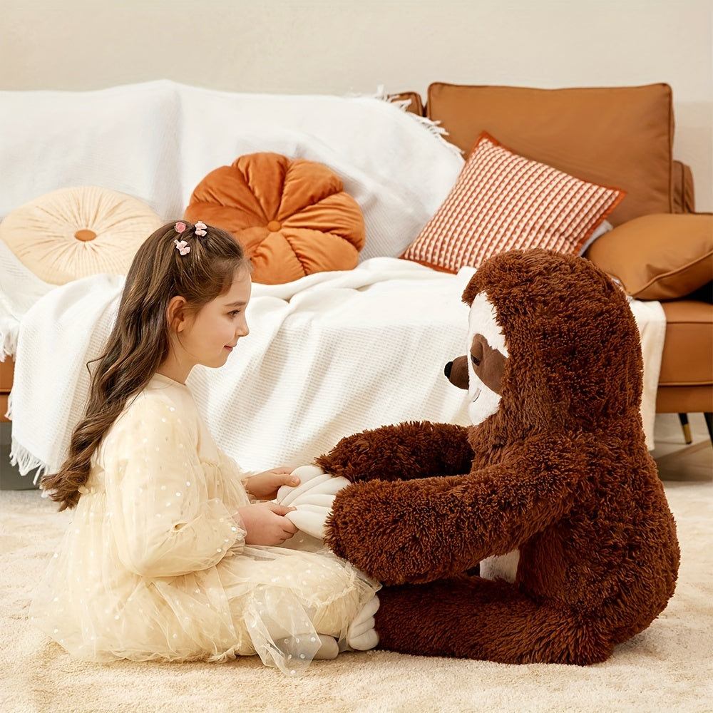 Giant Sloth Three Toed Plush Toy