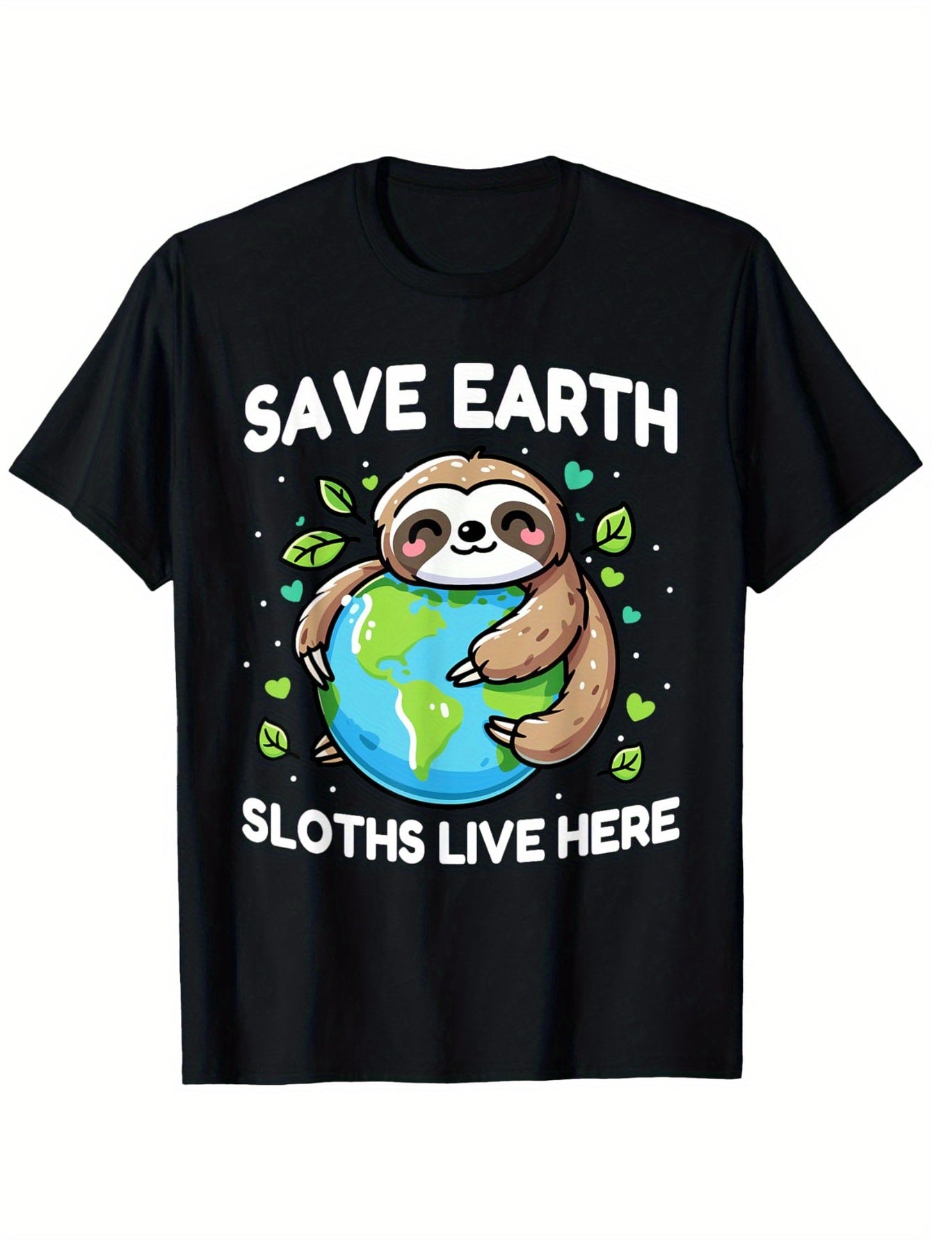 Save Earth Sloth T-Shirt