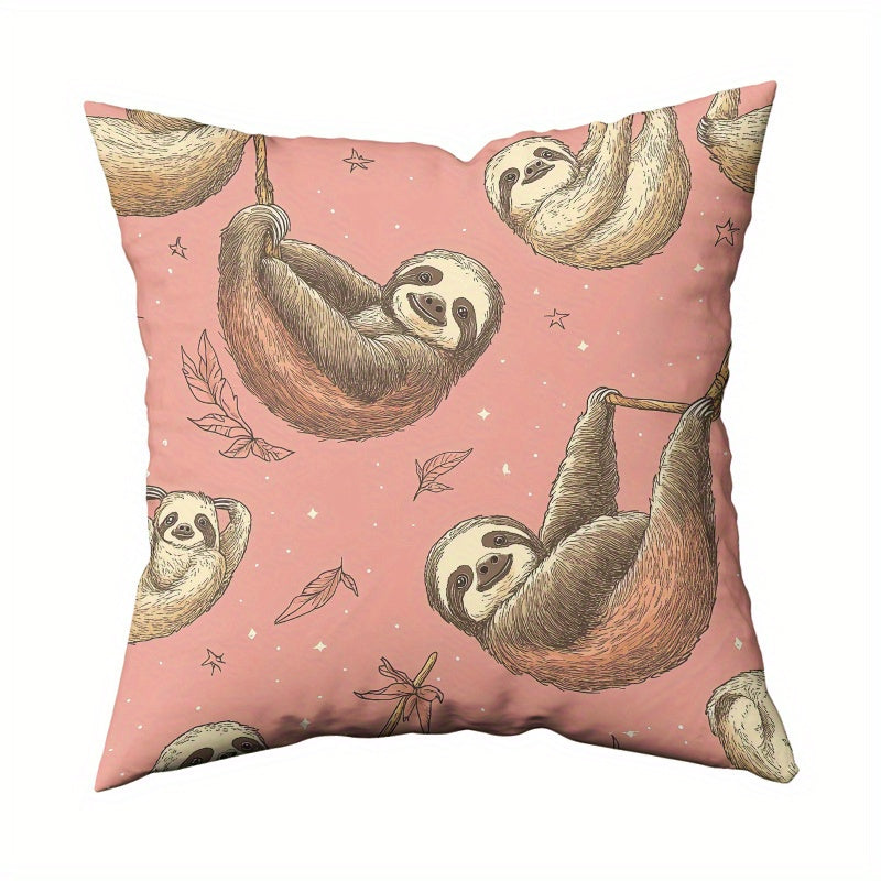 Sloths & Dragonflies Cushion Cover