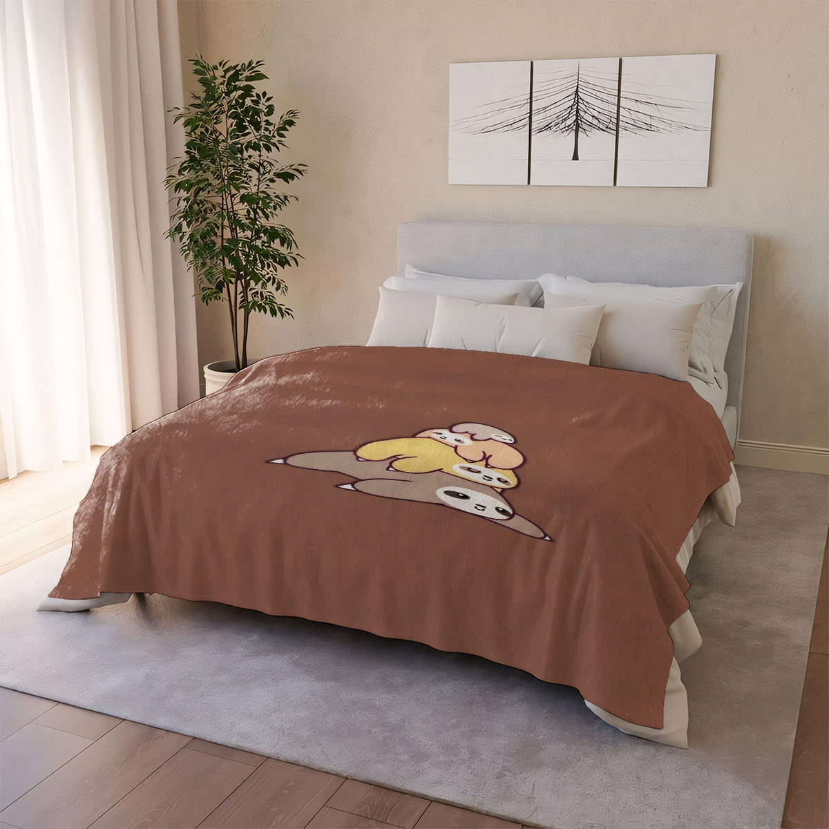 Cozy Sloth Blanket