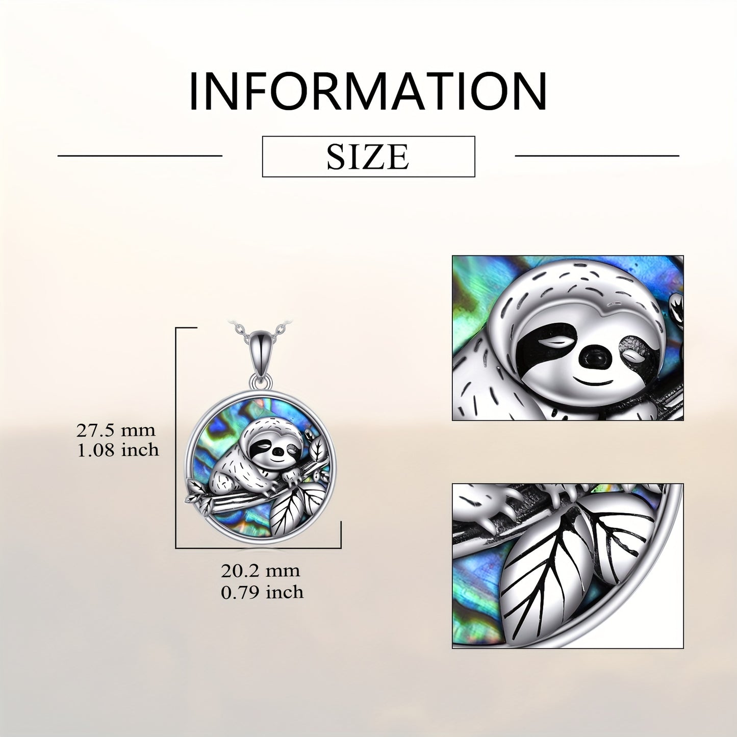 Sloth Necklace