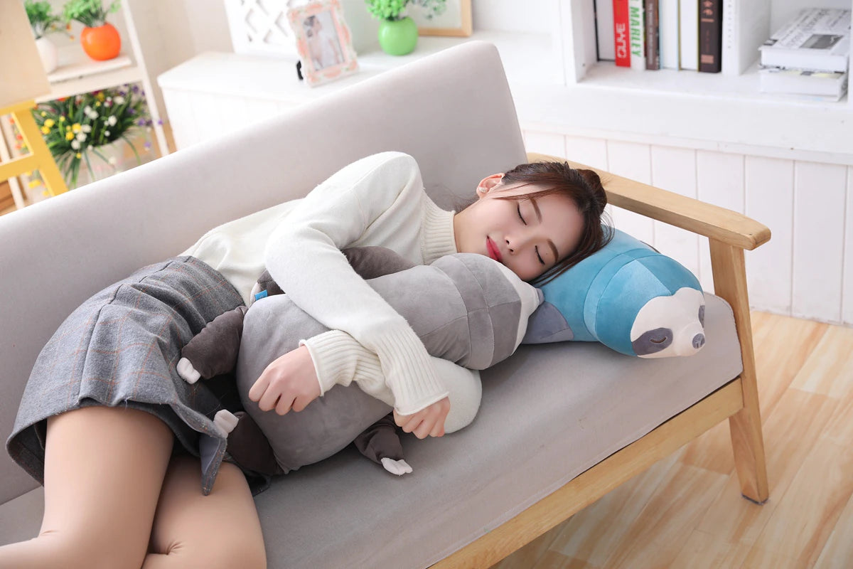 Sleeping Sloth Plush Toy