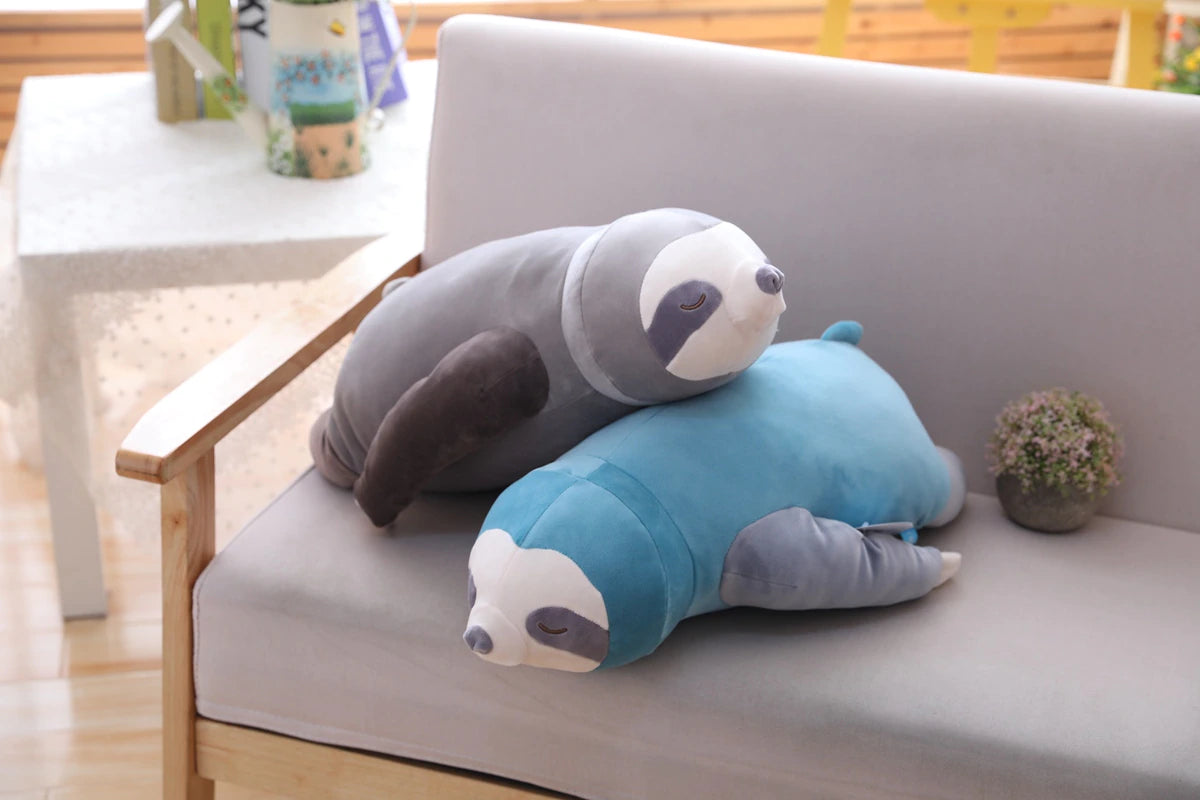 Sleeping Sloth Plush Toy