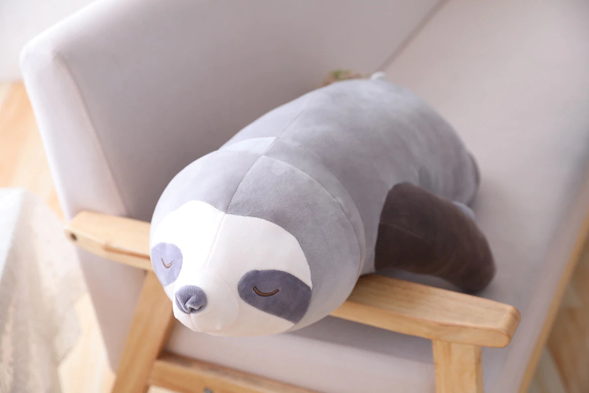 Sleeping Sloth Plush Toy