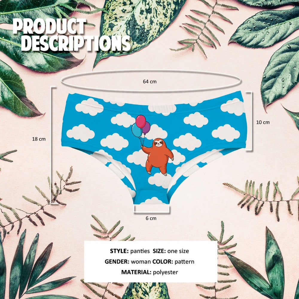 Up Up and Away Underwear - Sloth Gift shop