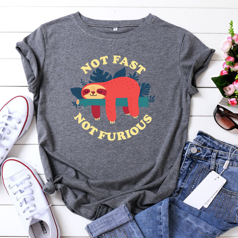 Not Furious Sloth T-shirt