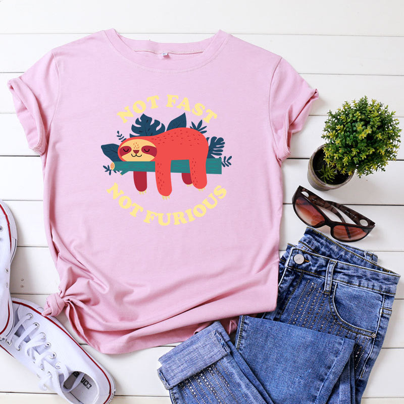 Not Furious Sloth T-shirt