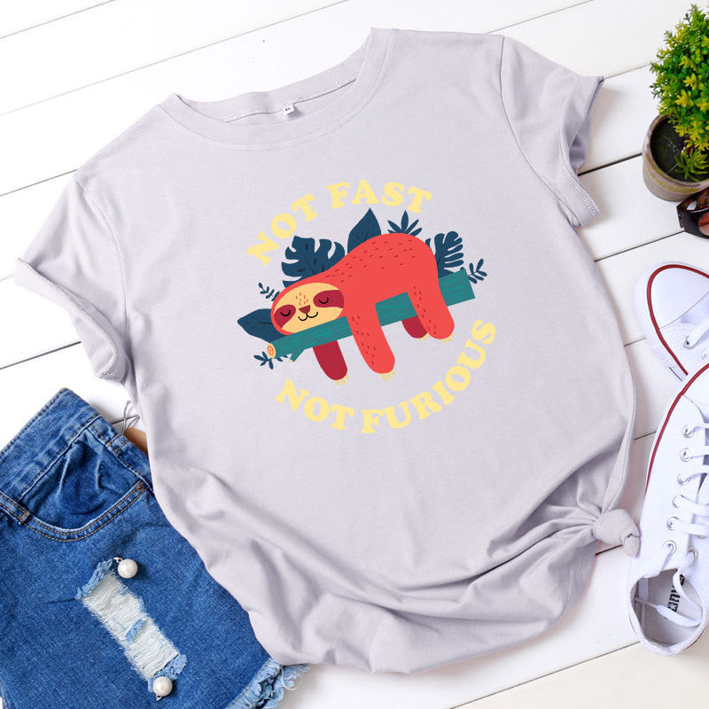 Not Furious Sloth T-shirt