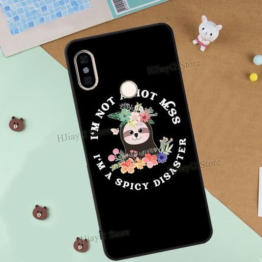 Spicy Disaster Sloth Xiaomi Redmi Case