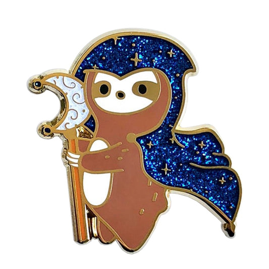 Wizard of Sloth Pin Badge