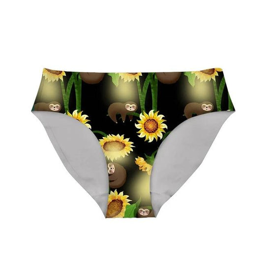 Sunflower Sloth Underwear