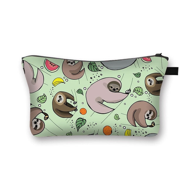 Sloth best sale makeup bag