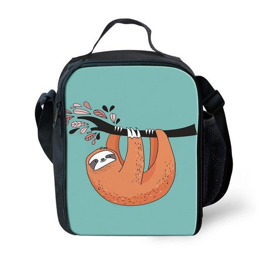 Cute Hanging Sloth Lunch Bag