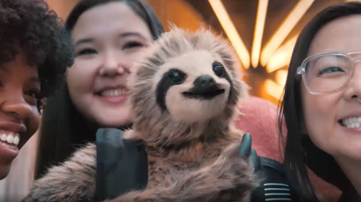 Google made a video starring a sloth to promote Project Jacquard's newest smart backpack