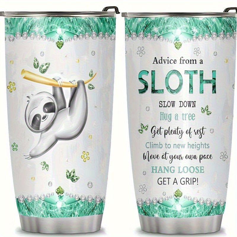 Advice From A Sloth Tumbler