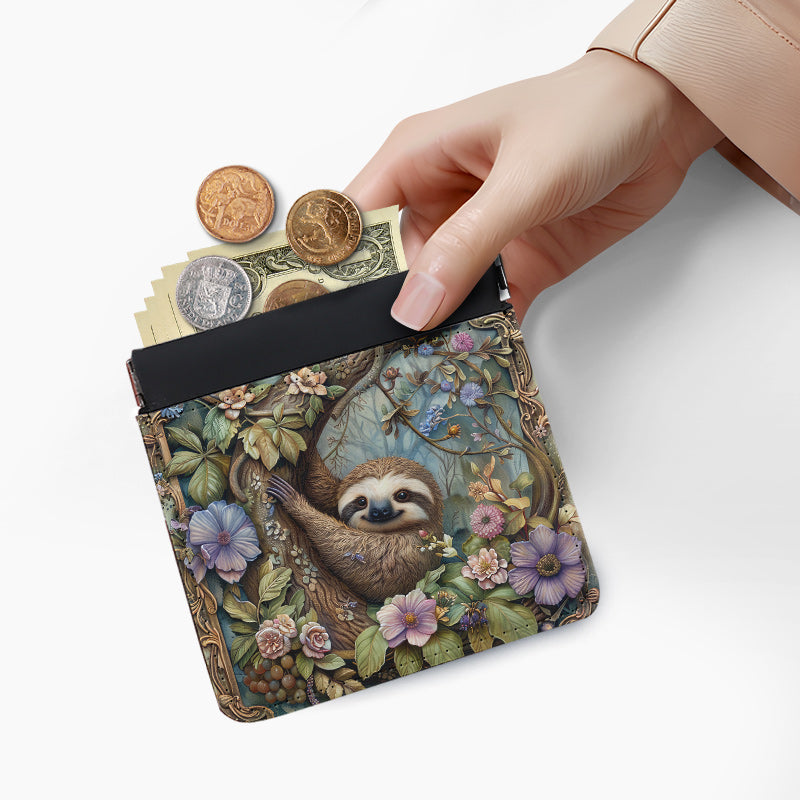 Woodland Sloth Purse