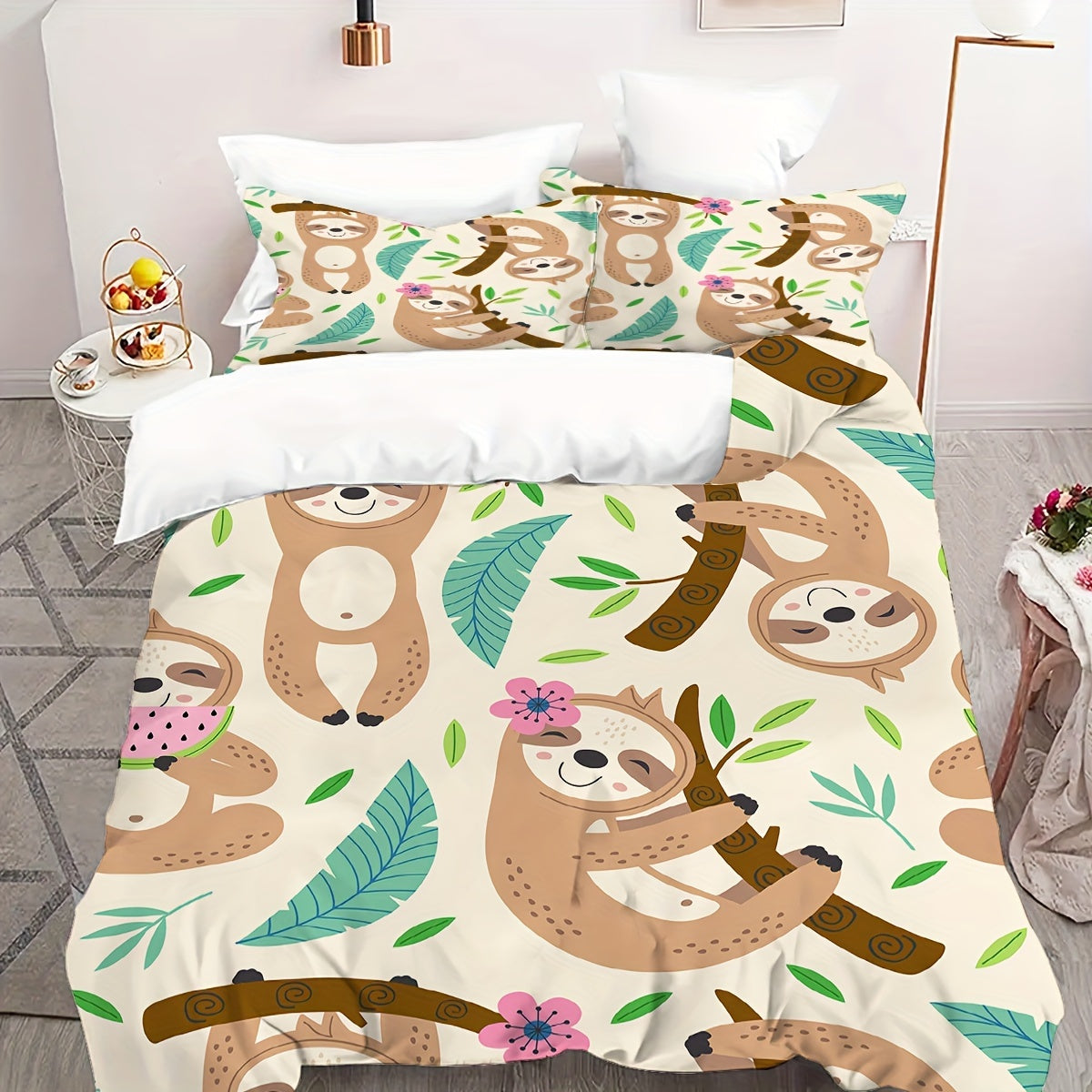 Sloth Duvet Cover Set