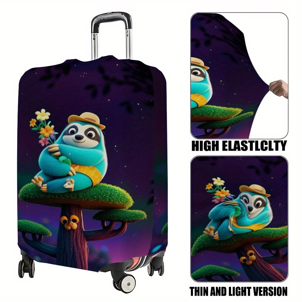 Sloth Luggage Suitcase Cover