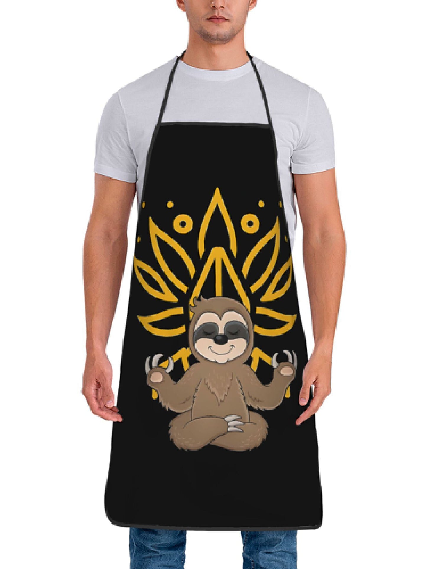 Yoga Sloth Apron