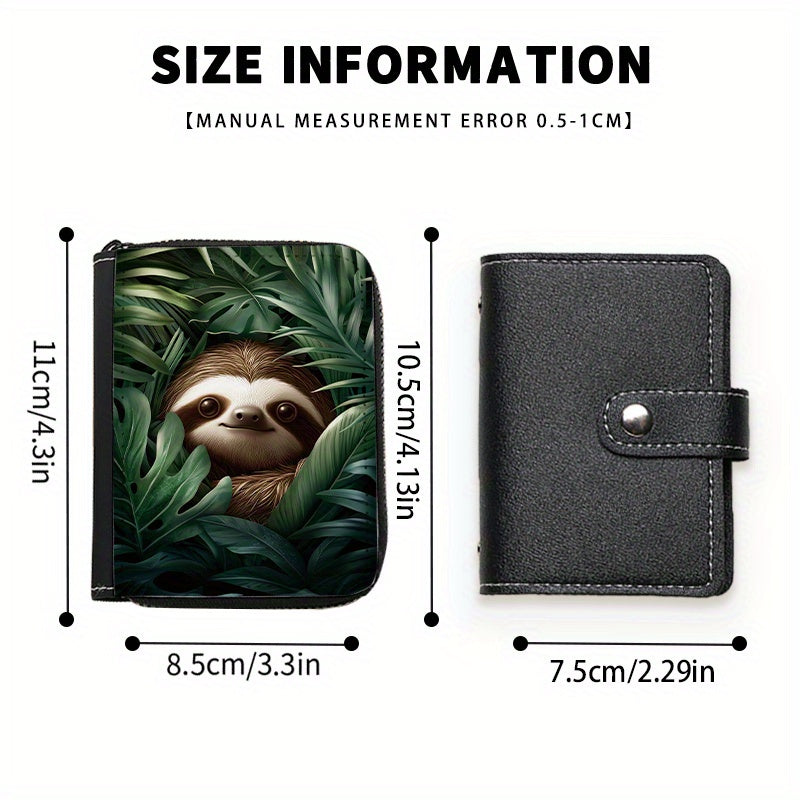 Jungle Sloth Wallet