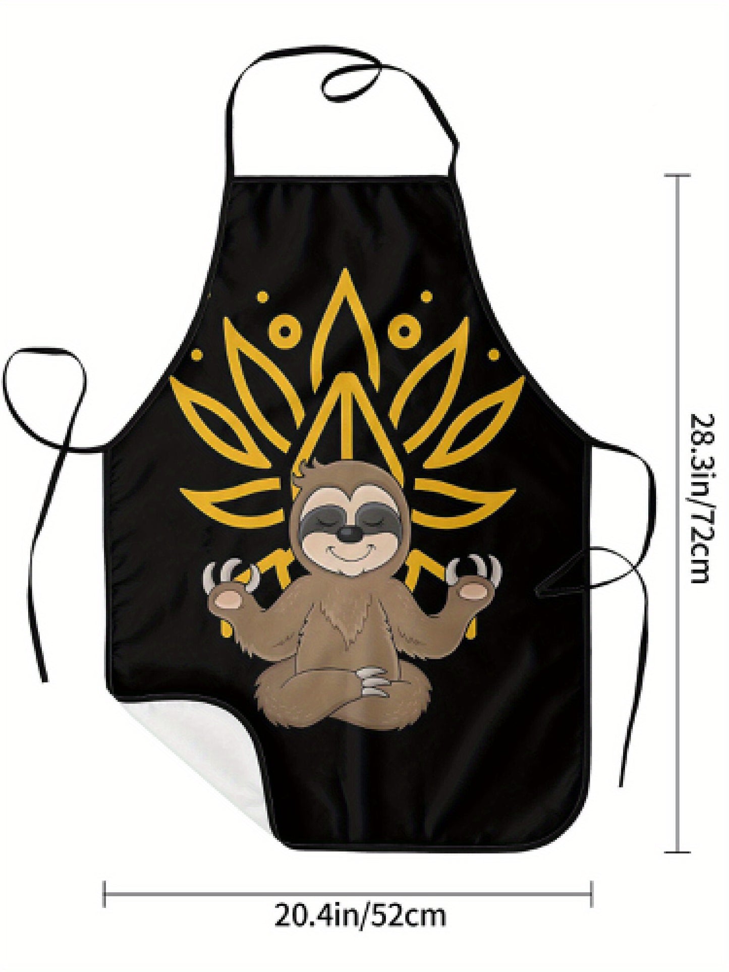 Yoga Sloth Apron