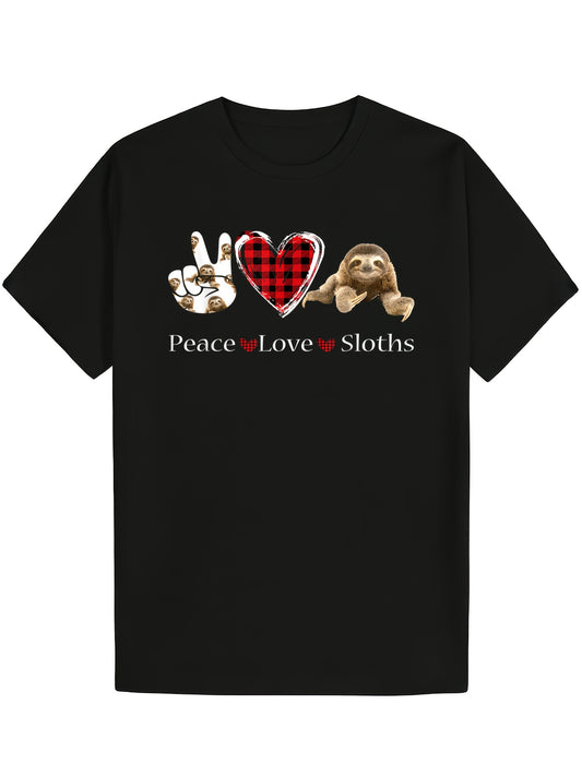 Peace Love Sloths T-Shirt