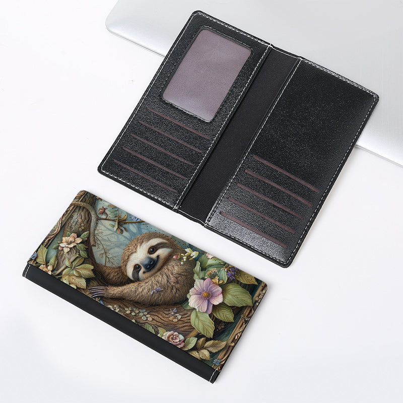 Sloth in Woodland Wallet