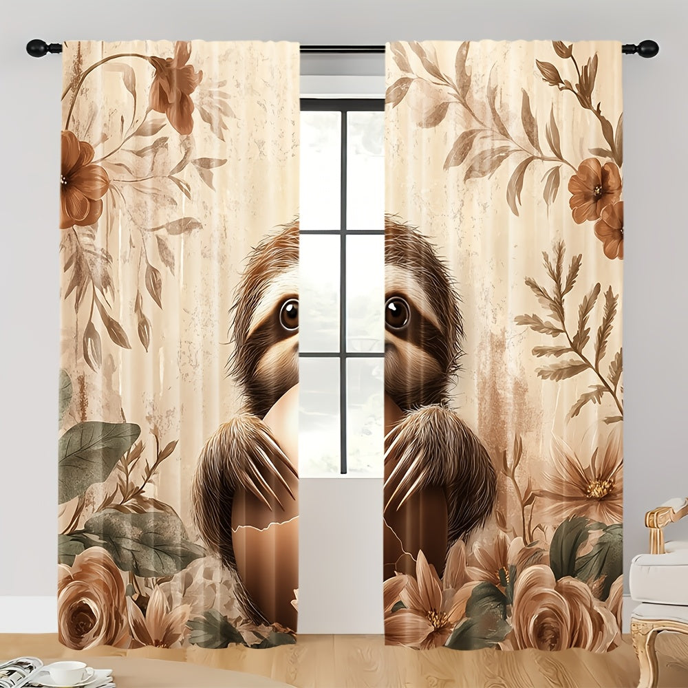 Sloth Curtains