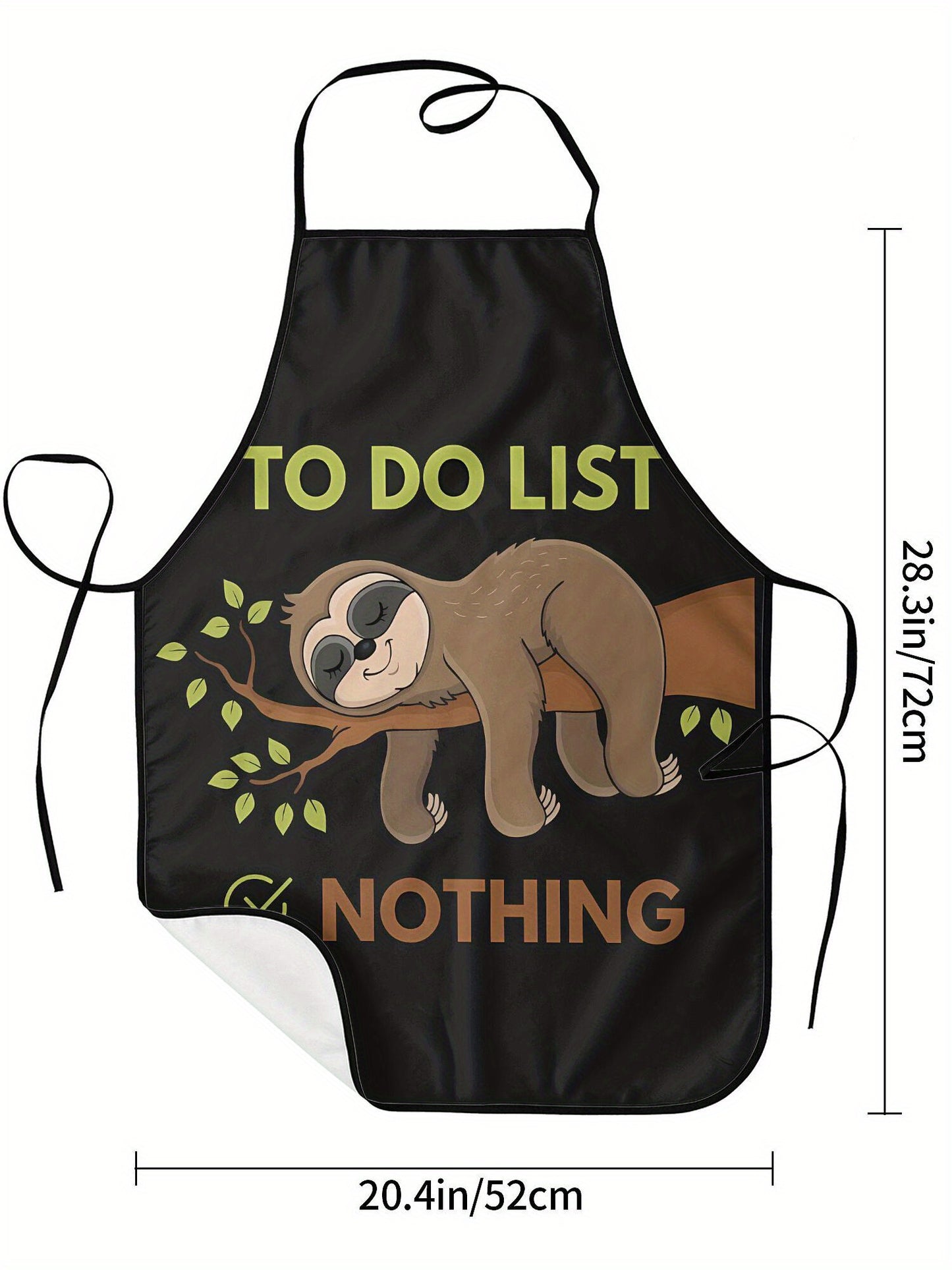 To Do List Nothing Apron