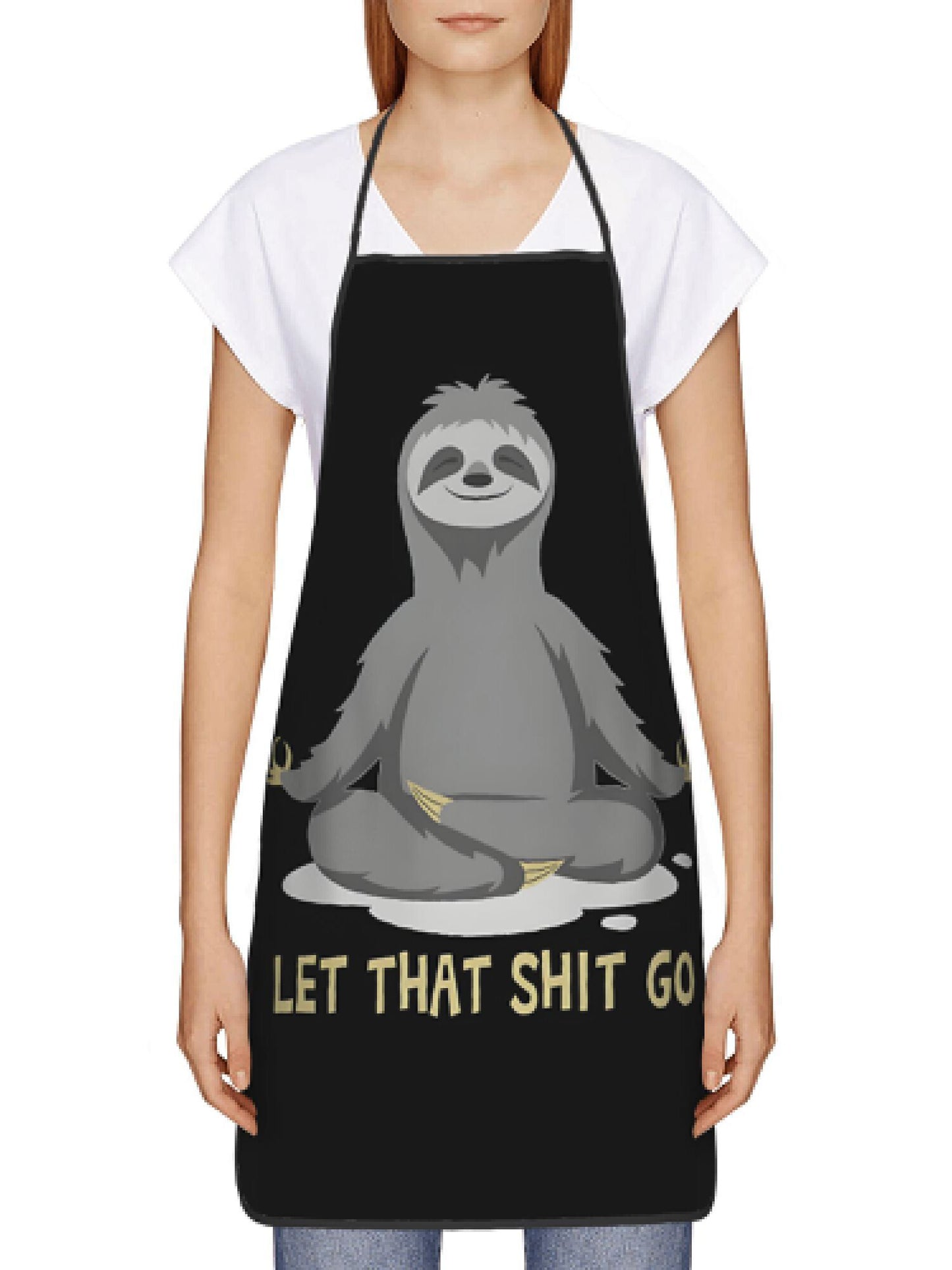 Yoga Sloth Apron