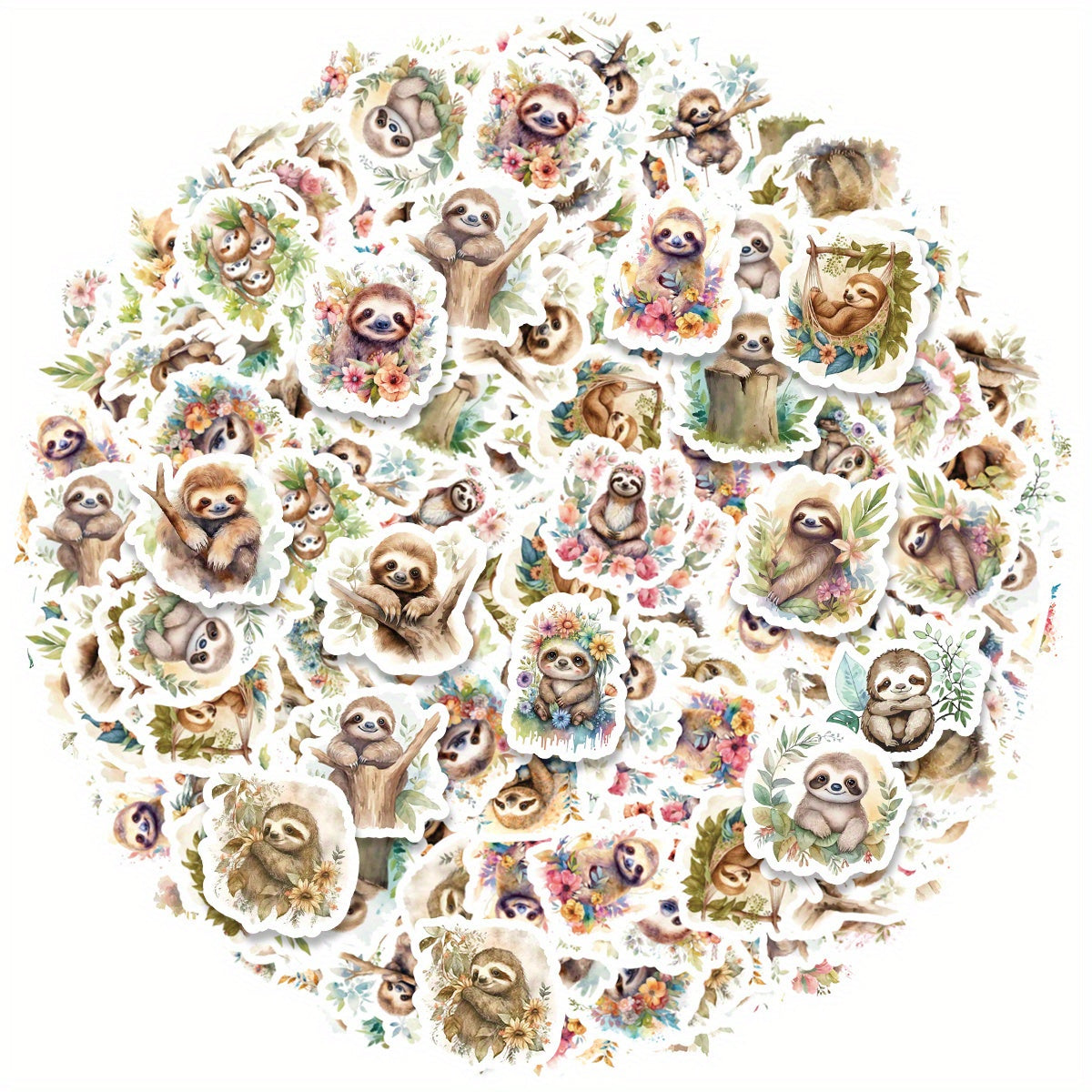 Sloth Stickers