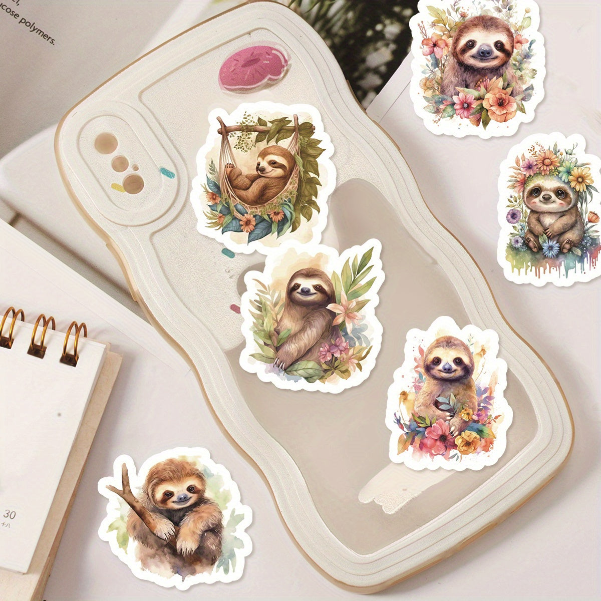 Sloth Stickers