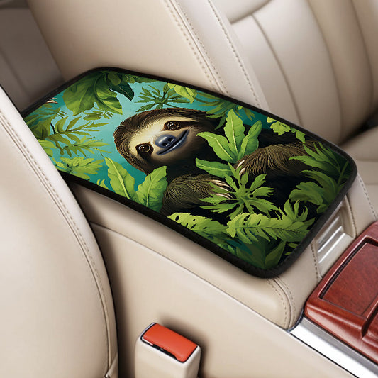 Sloth Non-Slip Car Armrest Cover Pad