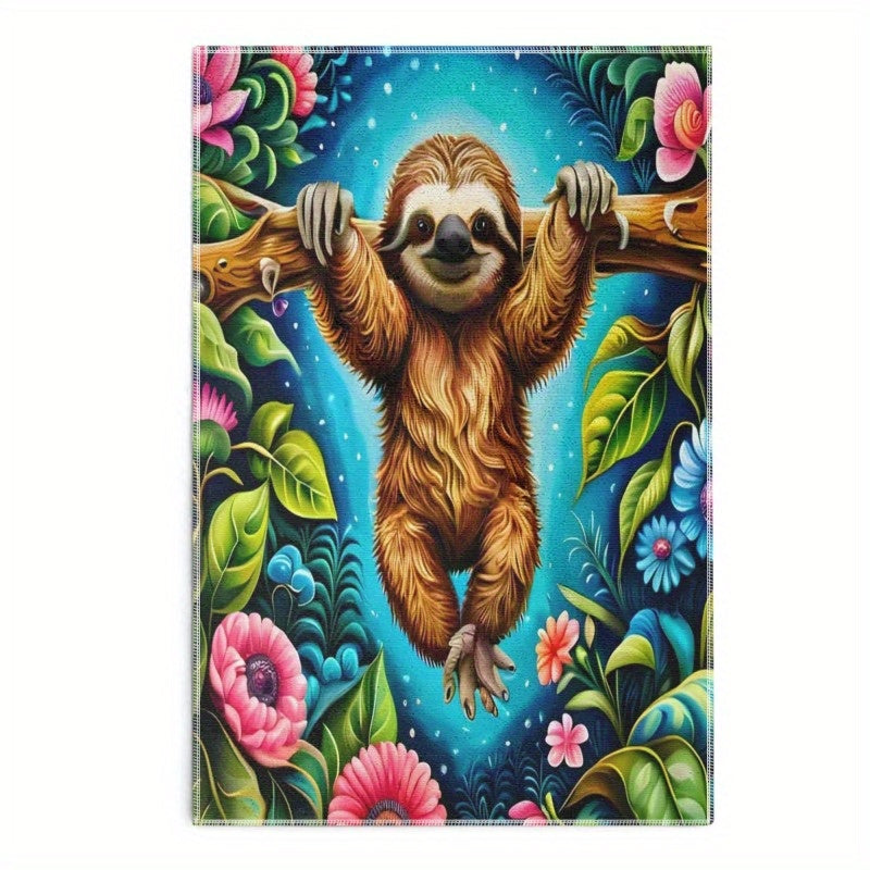 Sloth Bathroom Hand Towel Set