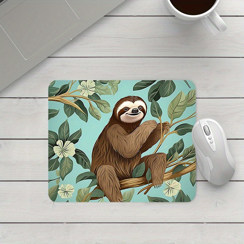 Jungle Sloth Mouse Pad