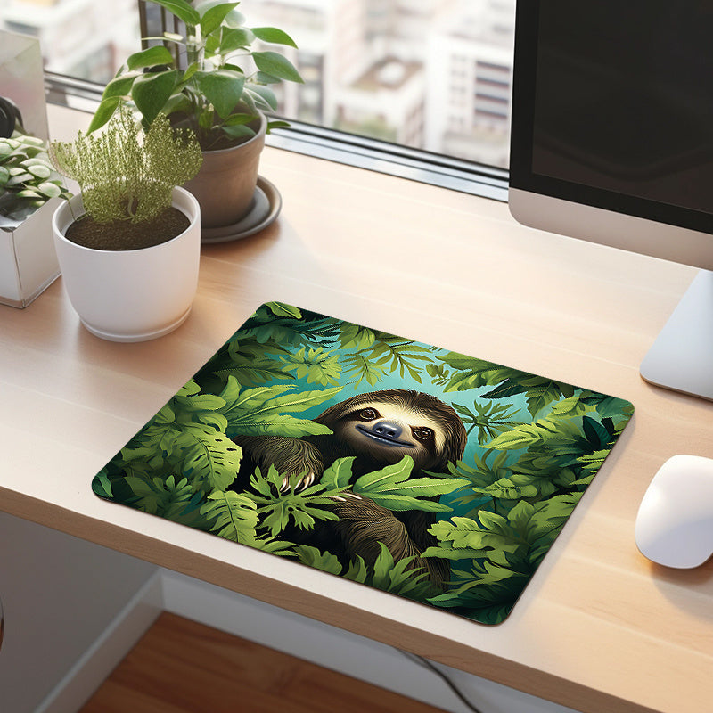 Sloth Themed Mouse Pad