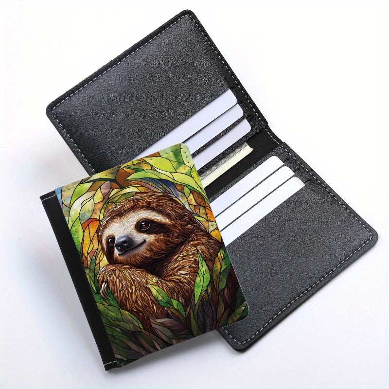 Stained Glass Sloth Wallet