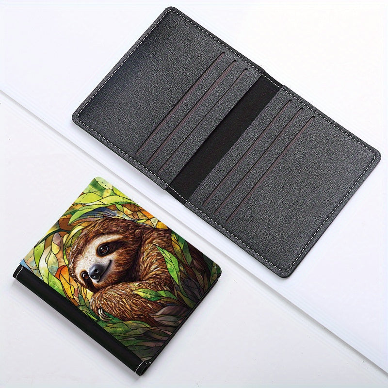 Stained Glass Sloth Wallet