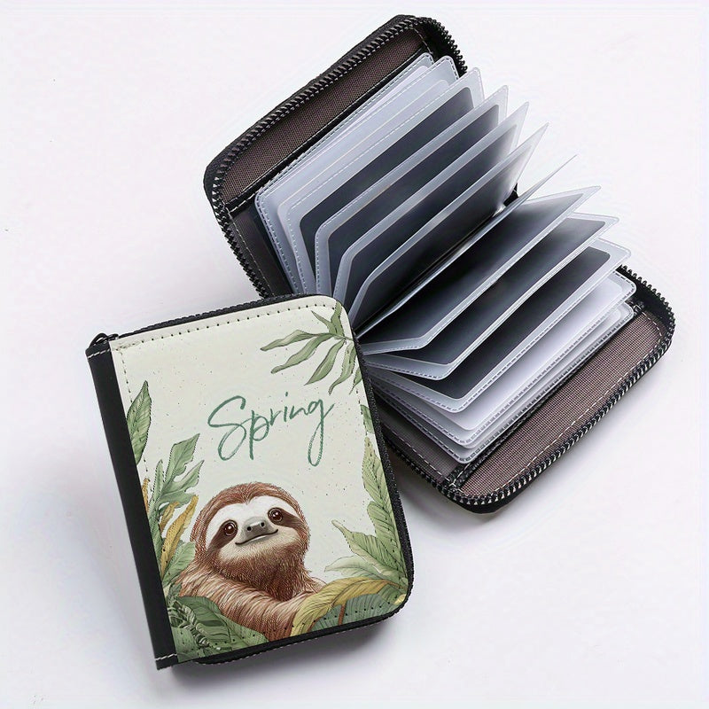 Spring Sloth Wallet