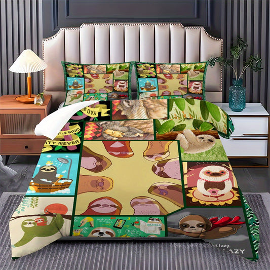 Sloth Themed Bedding Set