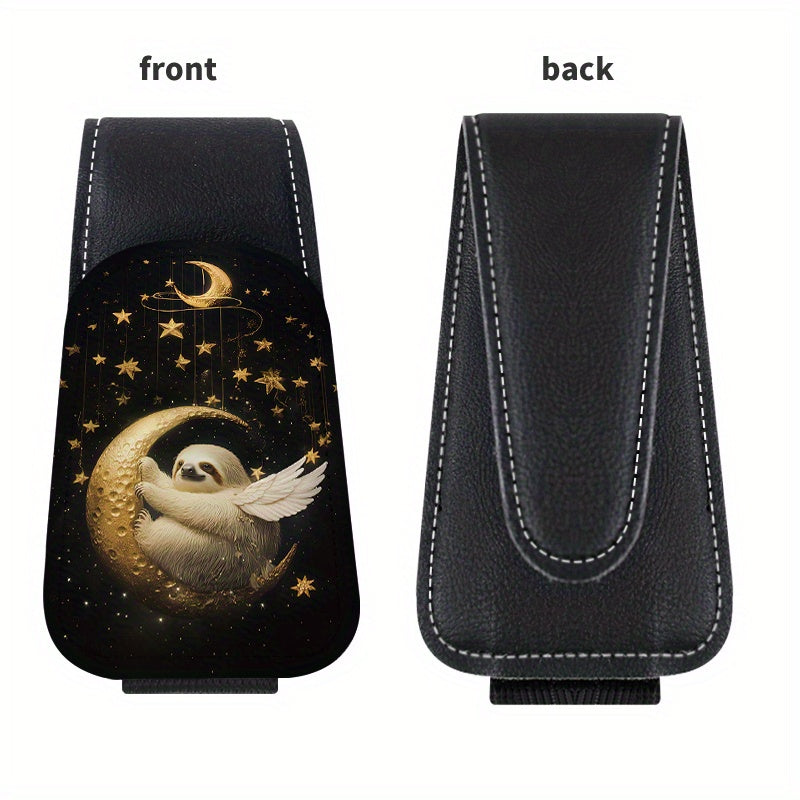 Moon Sloth Visor Holder Clip for Glasses