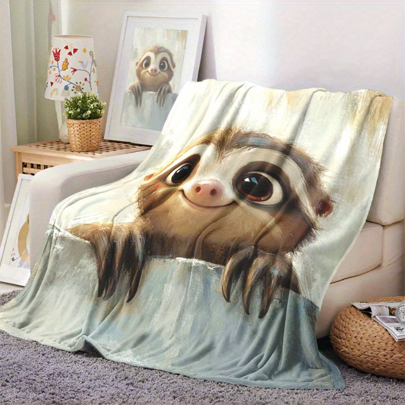 Cute Sloth Blanket